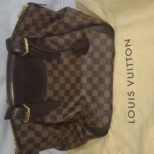 Louis Vuitton Brown Checkered Bag